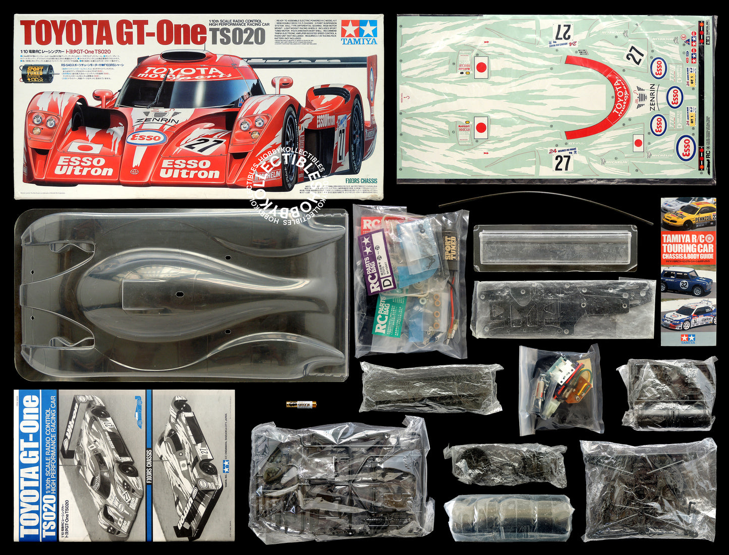 Tamiya Vintage 1/10 RC Toyota GT-One TS020 #58229 Model Kit