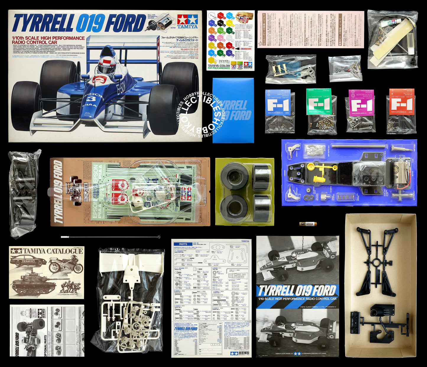 Tamiya Vintage 1/10 RC Tyrrell 019 Ford F1 #58090 Model Kit