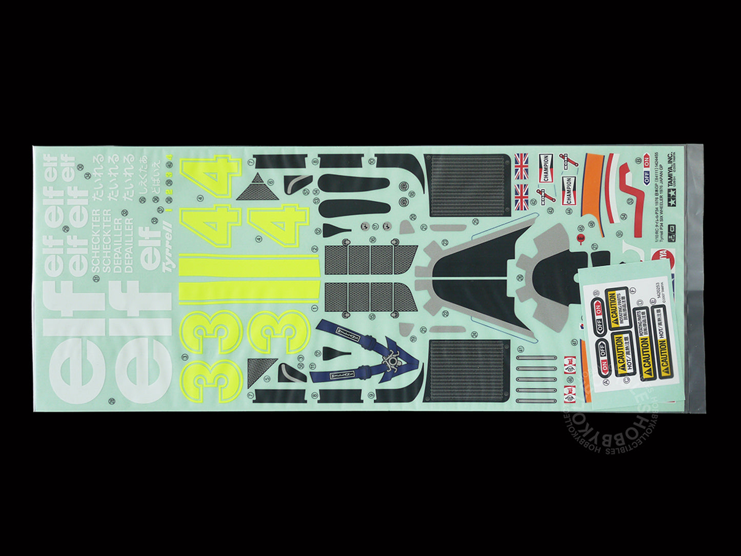Tamiya 1/10 RC Tyrrell P34 Six Wheeler Japan GP #47359 Model kit 50th Anniversary at Special Edition