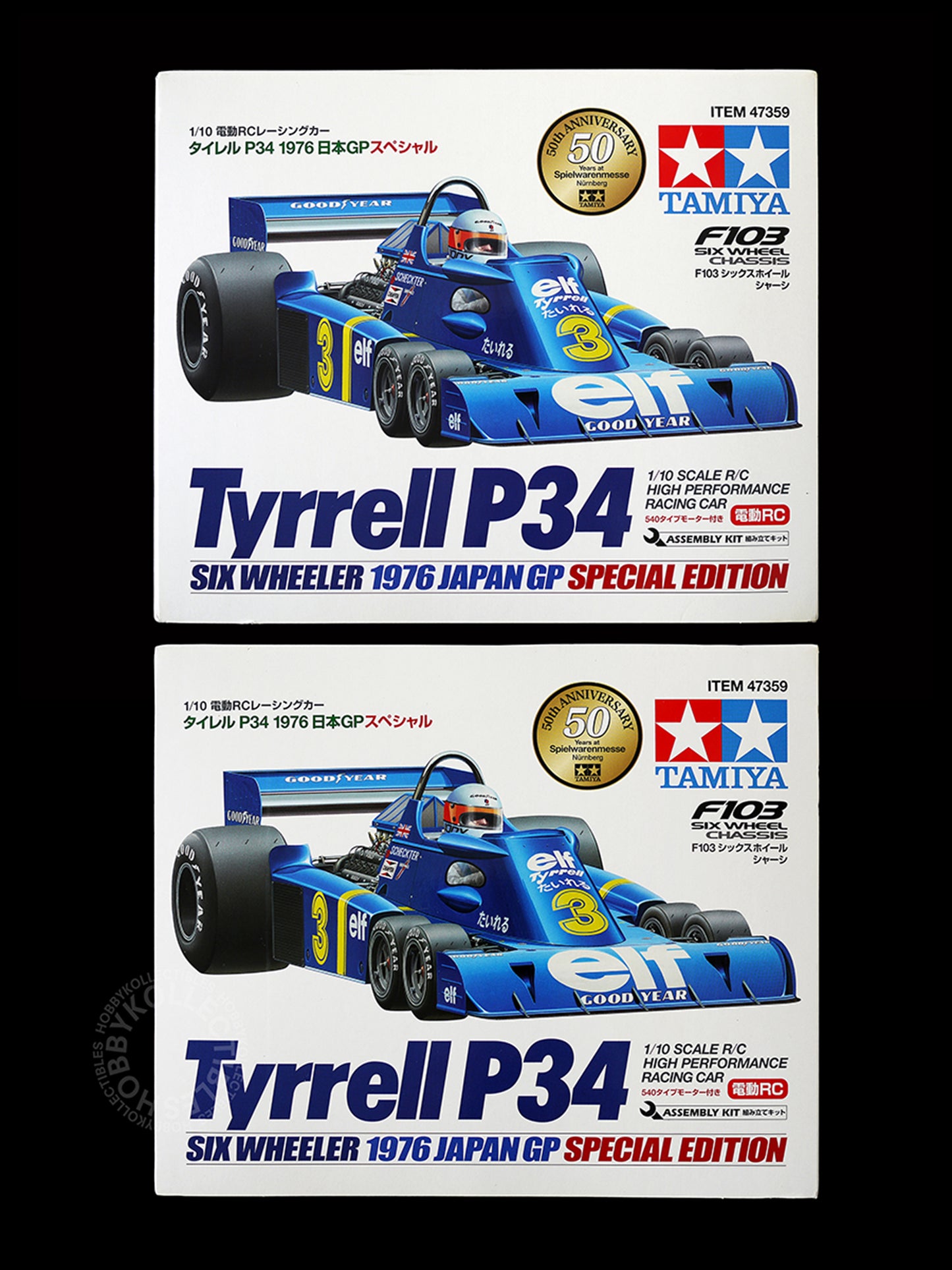 Tamiya 1/10 RC Tyrrell P34 Six Wheeler Japan GP #47359 Model kit 50th Anniversary at Special Edition