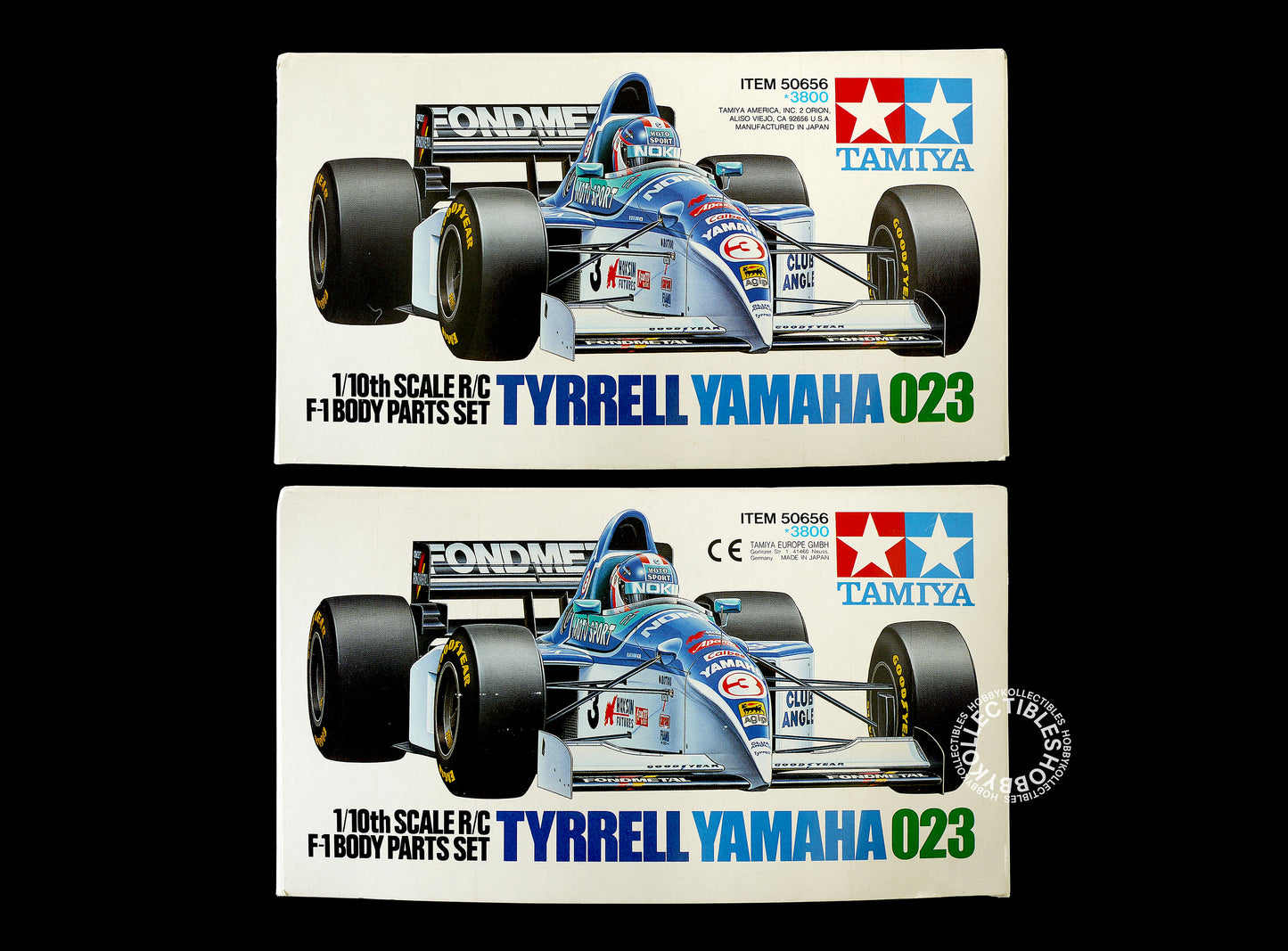 Tamiya Vintage 1/10 RC F1 Tyrrell Yamaha 023 Body Set #50656 Model Kit