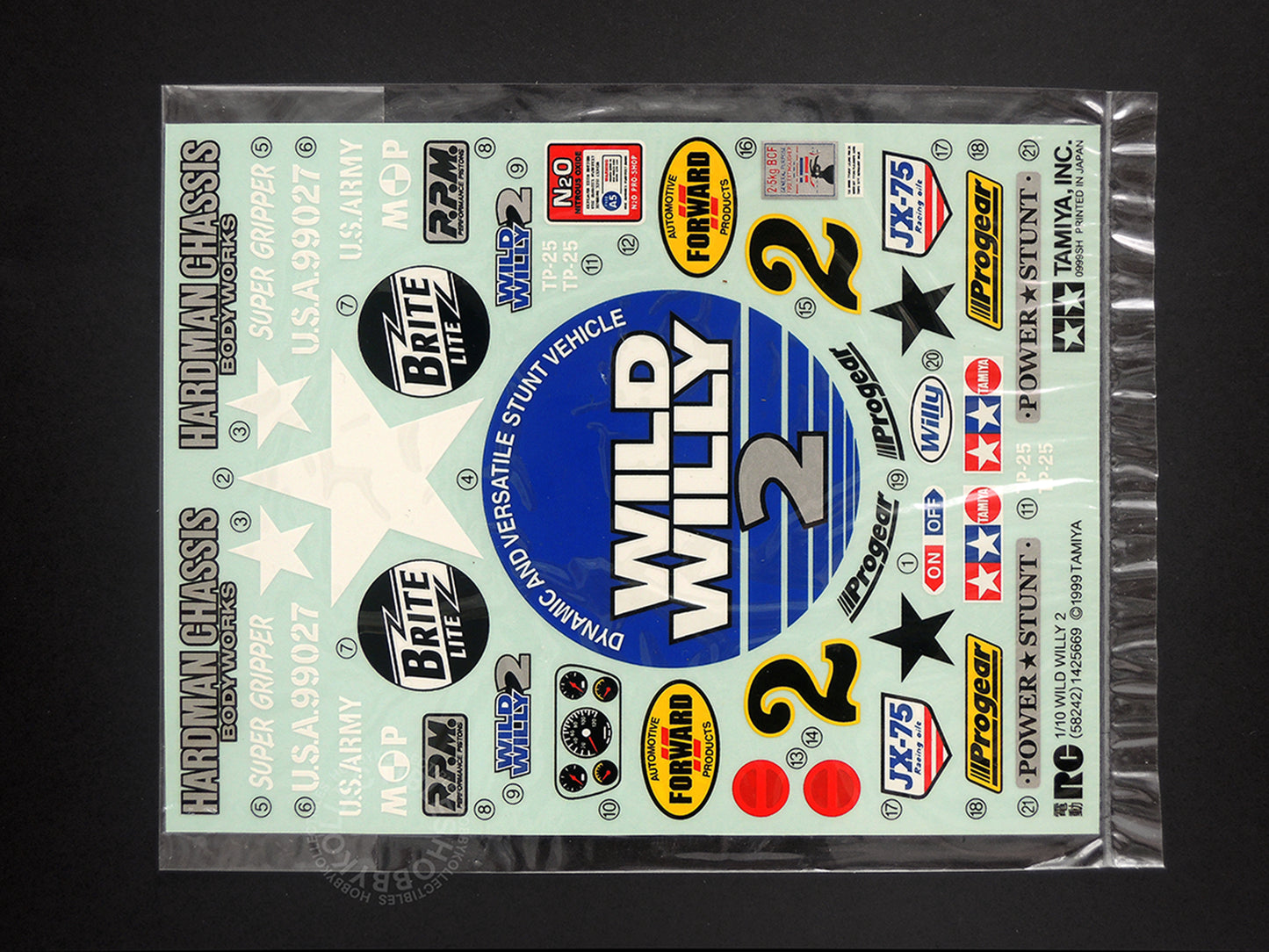 Tamiya 1/10 RC Wild Willy 2 #49337 WR-02 Metallic Limited Edition