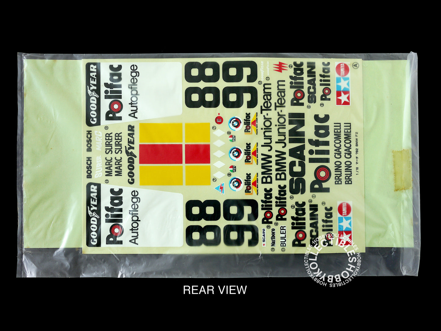 Tamiya Vintage 1/10 RC March 782 BMW F2 Body Parts SP1094 Model Kit