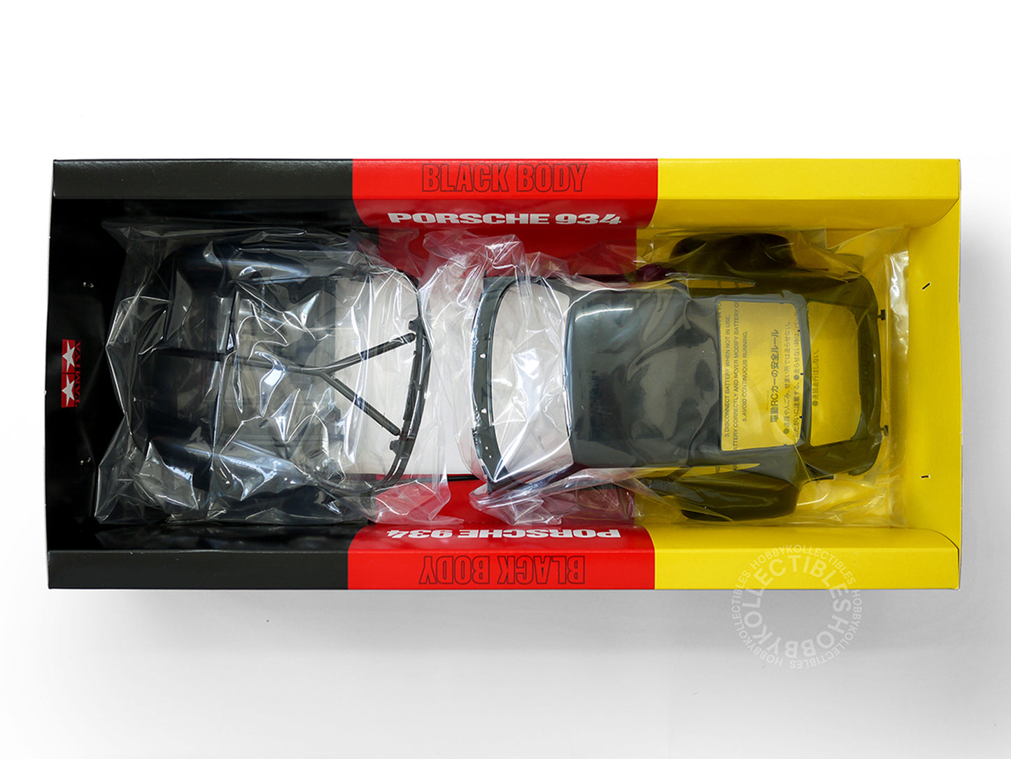 Tamiya 1/12 RC Porsche 934 Black Body(2 Bodies) Limited Edition #84057