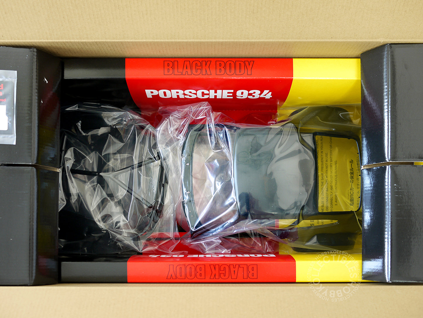 Tamiya 1/12 RC Porsche 934 Black Body(2 Bodies) Limited Edition #84057