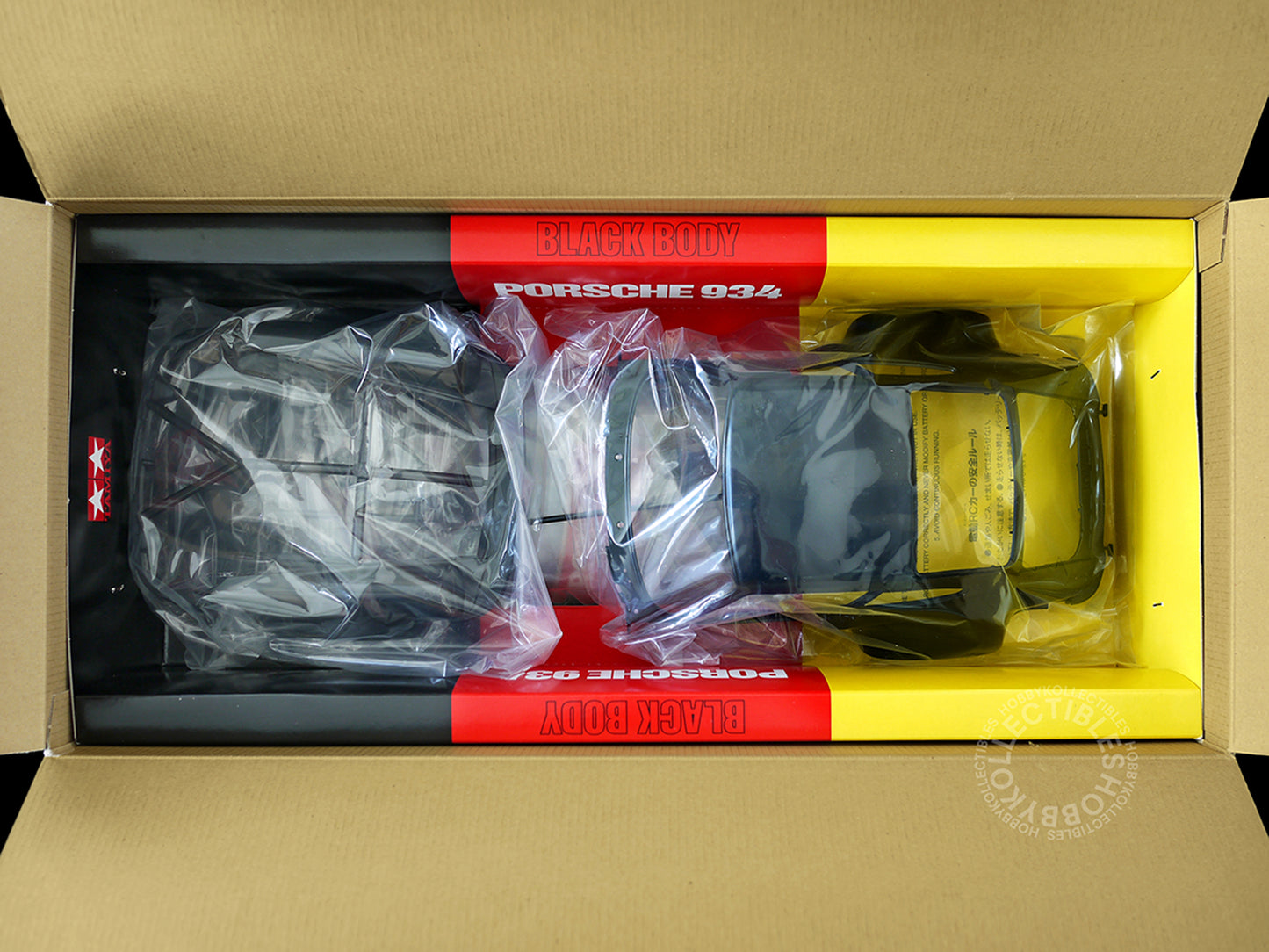 Tamiya 1/12 RC Porsche 934 Black Body(2 Bodies) Limited Edition #84057