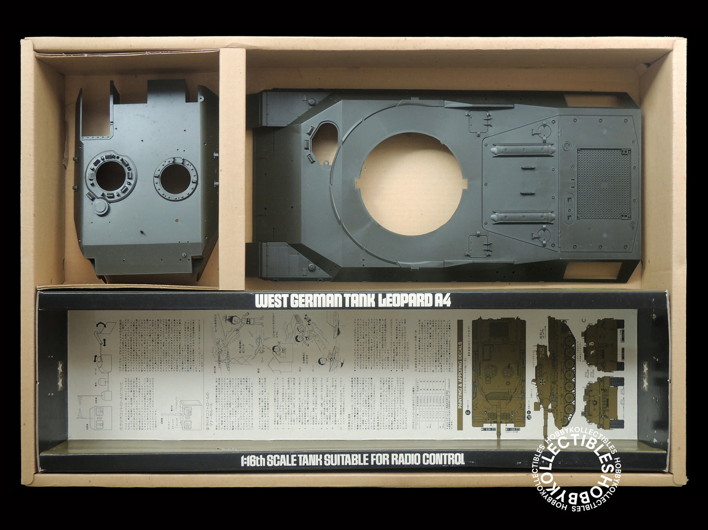 Tamiya Vintage 1/16 RC German Tank Leopard A4 RT1602 Model Kit
