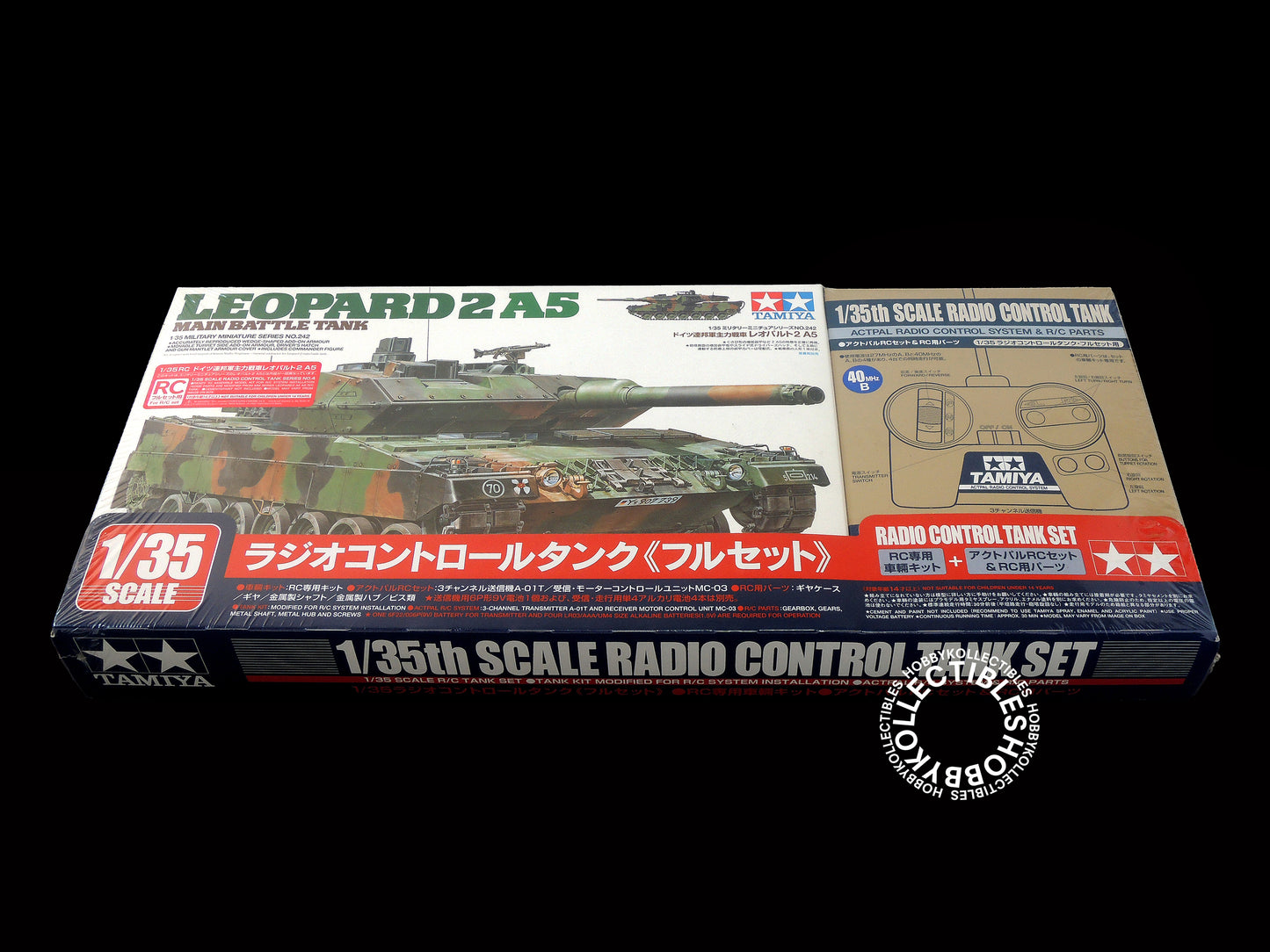 Tamiya 1/35 RC German Leopard 2 A5 Tank w/RC Set #48204 Model Kit