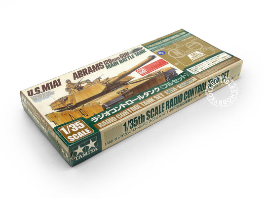Tamiya 1/35 RC US M1A1 Abrams Tank RC Box Set #48201 Model Kit