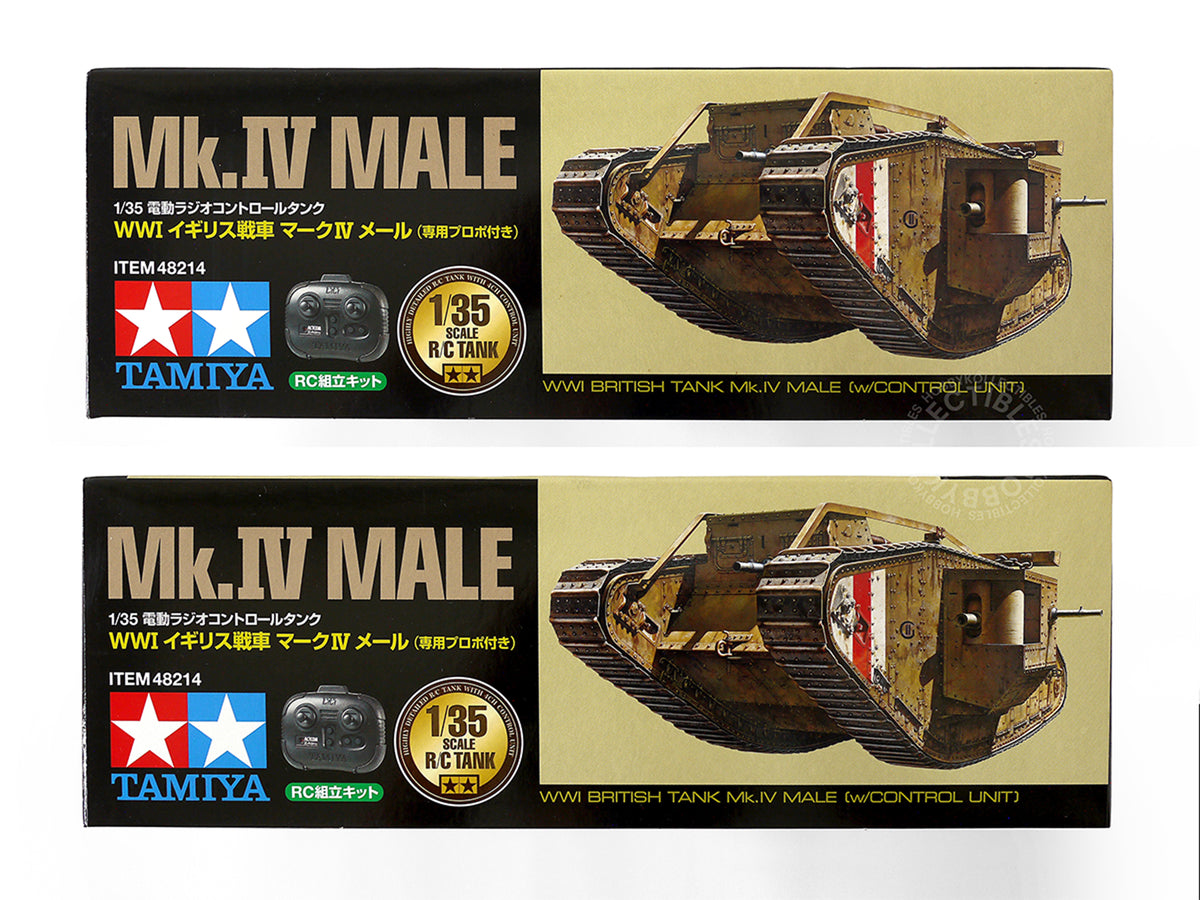 Tamiya 1/35 RC British Tank MK.IV Male w/RC System Model kit