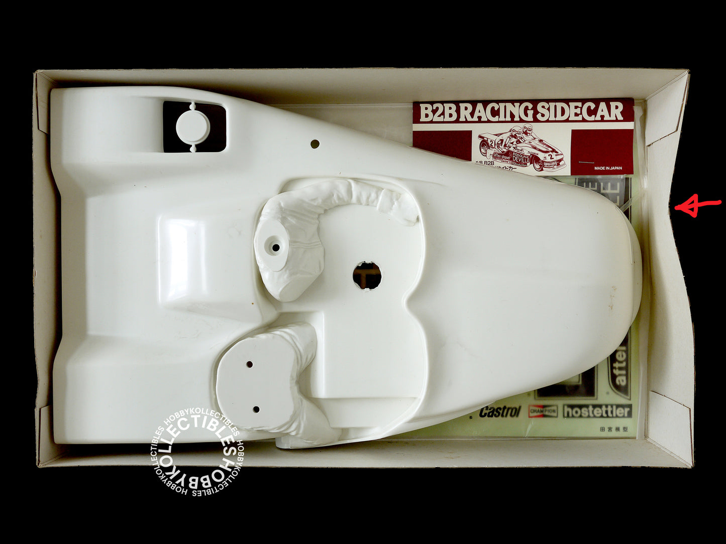 Tamiya Vintage 1/8 RC B2B Racing Sidecar Body Parts SP1125