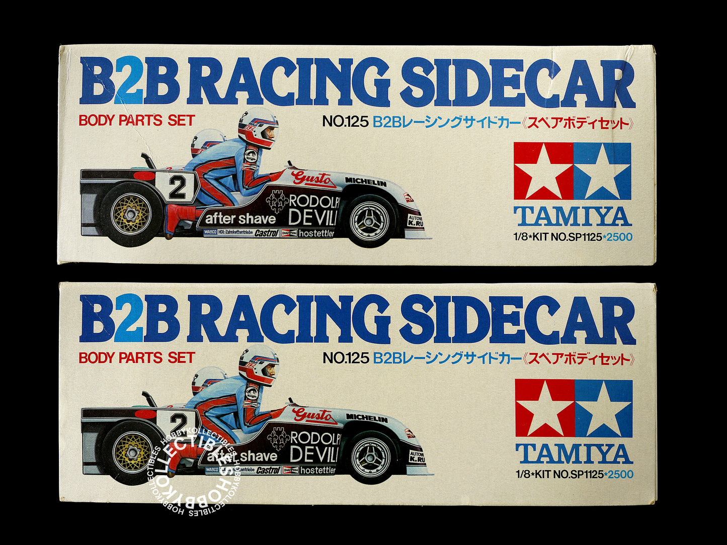 Tamiya Vintage 1/8 RC B2B Racing Sidecar Body Parts SP1125