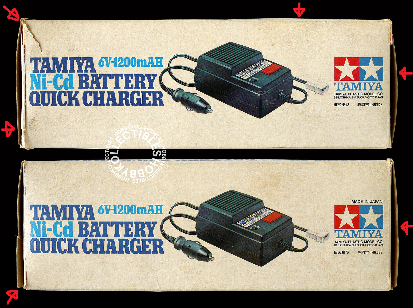 Tamiya Vintage Ni-Cd Battery 6V Quick Charger RB0006