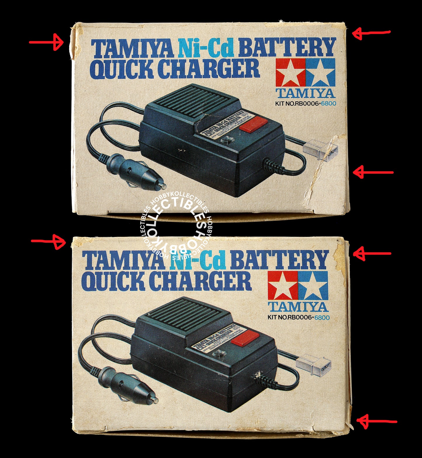 Tamiya Vintage Ni-Cd Battery 6V Quick Charger RB0006