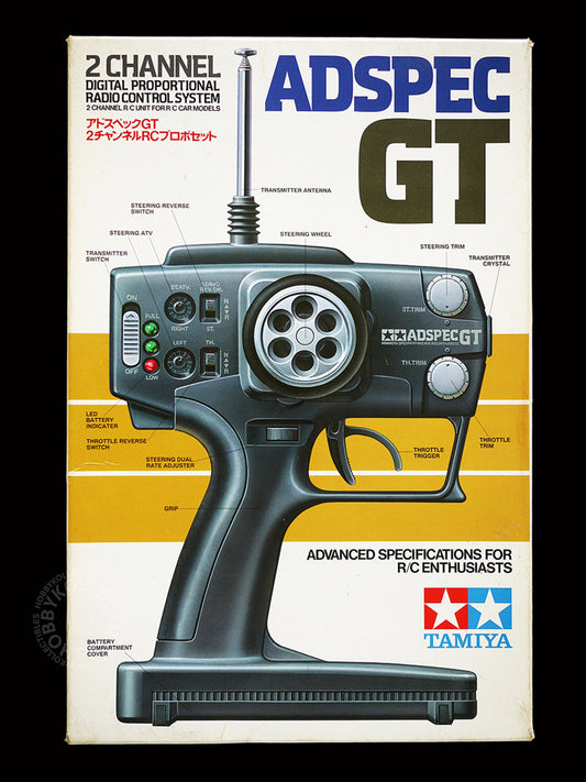 Tamiya RC Adspec GT 2 Channel Digital Proportional Radio Control Sytem #45024
