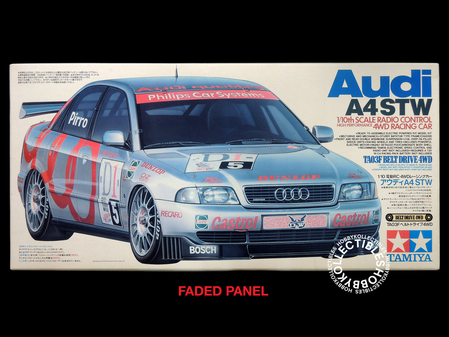 Tamiya Vintage 1/10 RC Audi A4 STW #58182 Model Kit