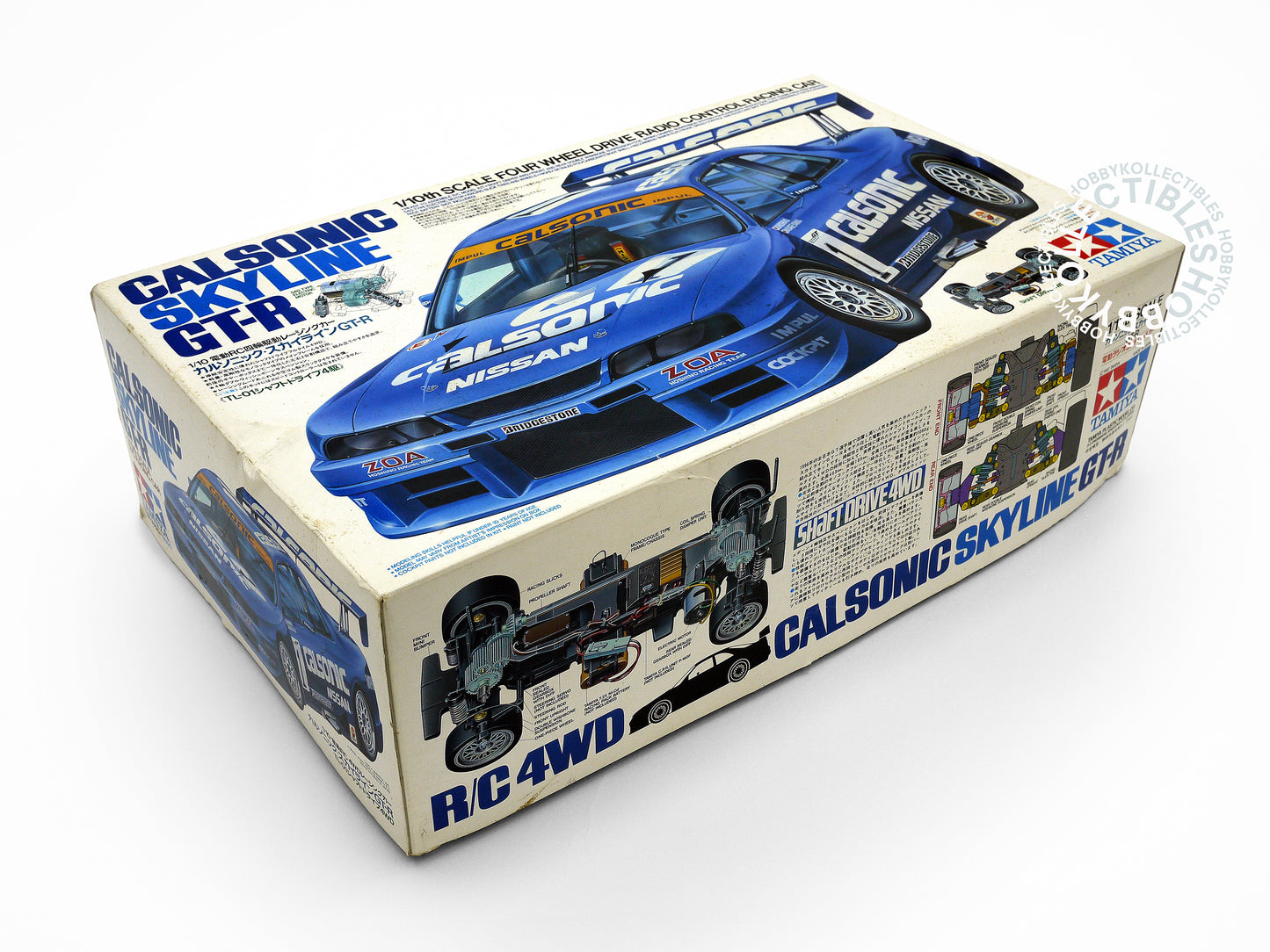 Tamiya Vintage 1/10 RC Calsonic Skyline GT-R #58191 Model Kit