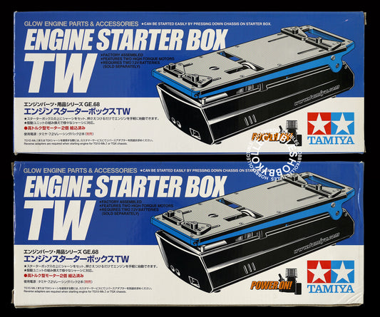 (SOLD) Tamiya RC Engine Starter Box TW #41068