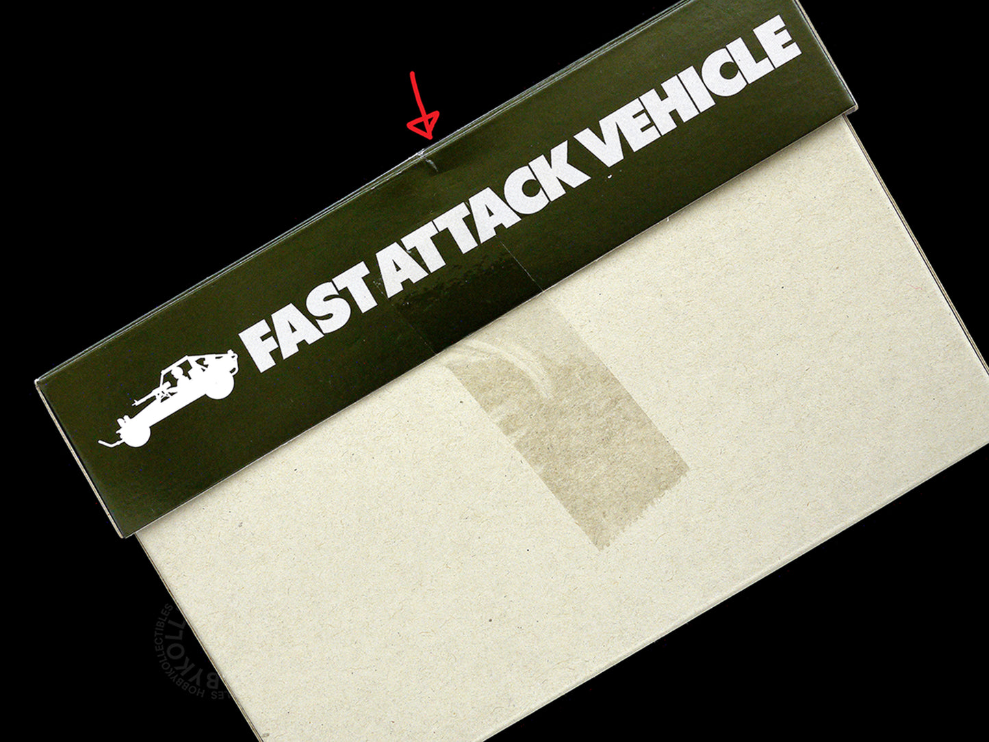 Tamiya 1/10 RC Fast Attack Vehicle w/Shark Mouth(2012) #58539 FAV Chassis Rare