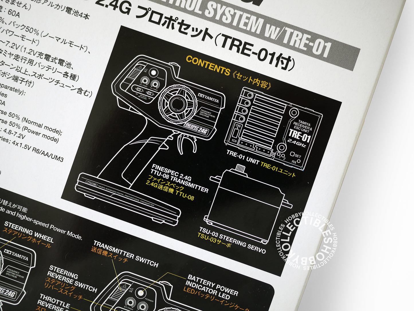 Tamiya RC Finespec 2.4GHz RC System TRE-01 Receiver/ESC Unit