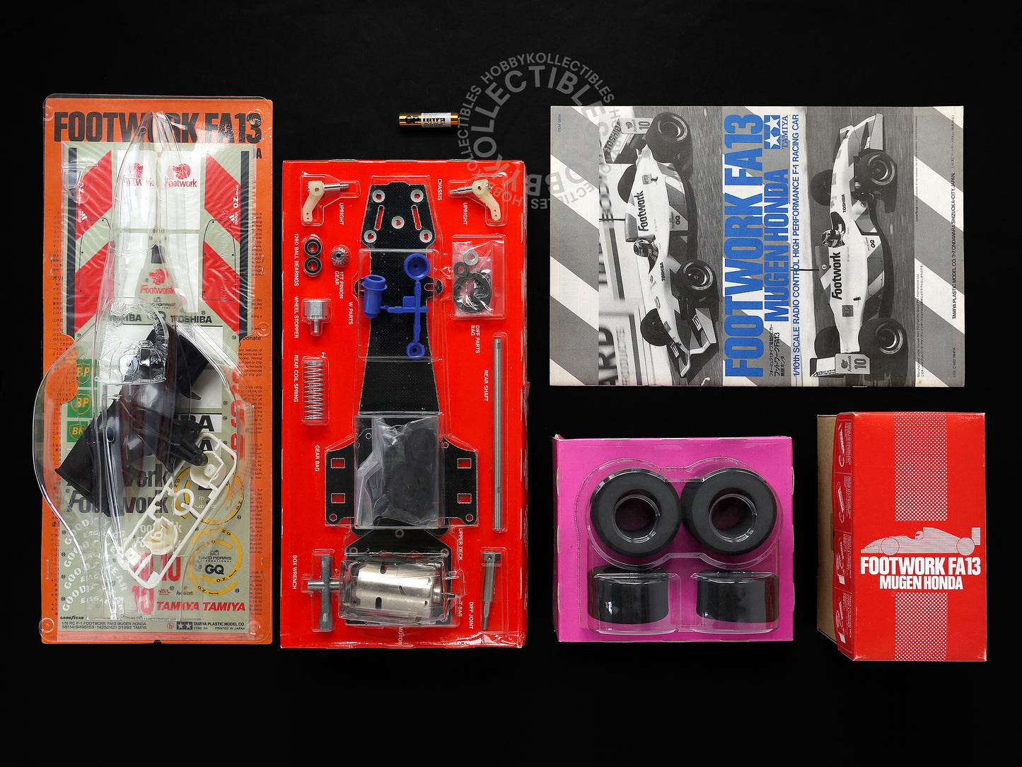 Tamiya 1/10 Vintage RC Footwork FA13 Mugen Honda #58114 Model Kit