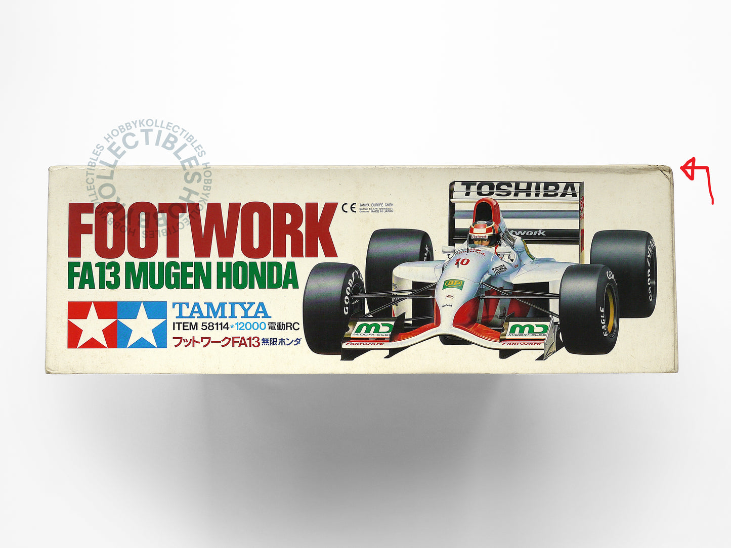 Tamiya 1/10 Vintage RC Footwork FA13 Mugen Honda #58114 Model Kit