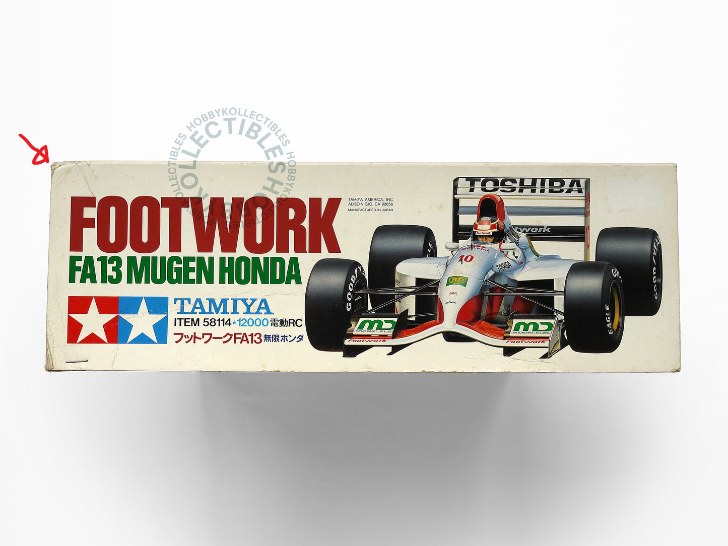 Tamiya 1/10 Vintage RC Footwork FA13 Mugen Honda #58114 Model Kit