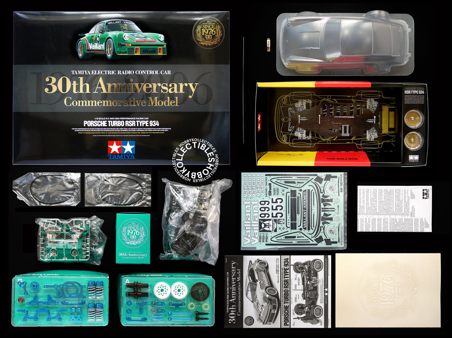 Tamiya 1/10 RC Porsche Turbo RSR 934 #49400 30th Anniversary Limited Edition