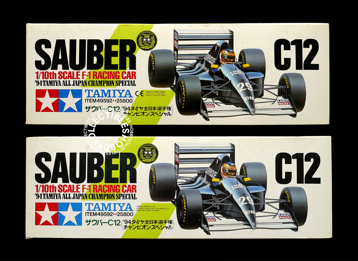 Tamiya Vintage 1/10 RC F1 Sauber C12 #49592 Limited Edition