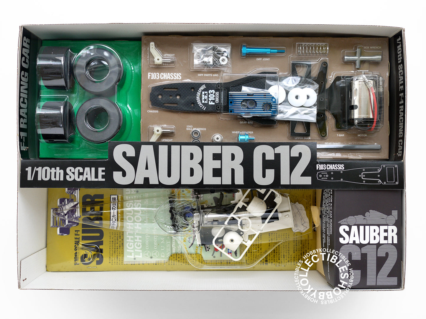 Tamiya Vintage 1/10 RC F1 Sauber C12 #49592 Limited Edition