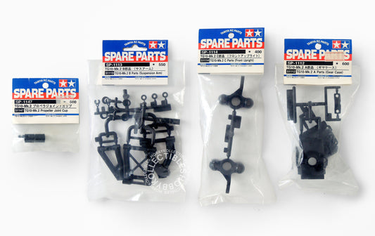 Lot(B) of 4 Tamiya RC Nitro TG10-MK.2 Spare Parts 51147 51113 51114 51112