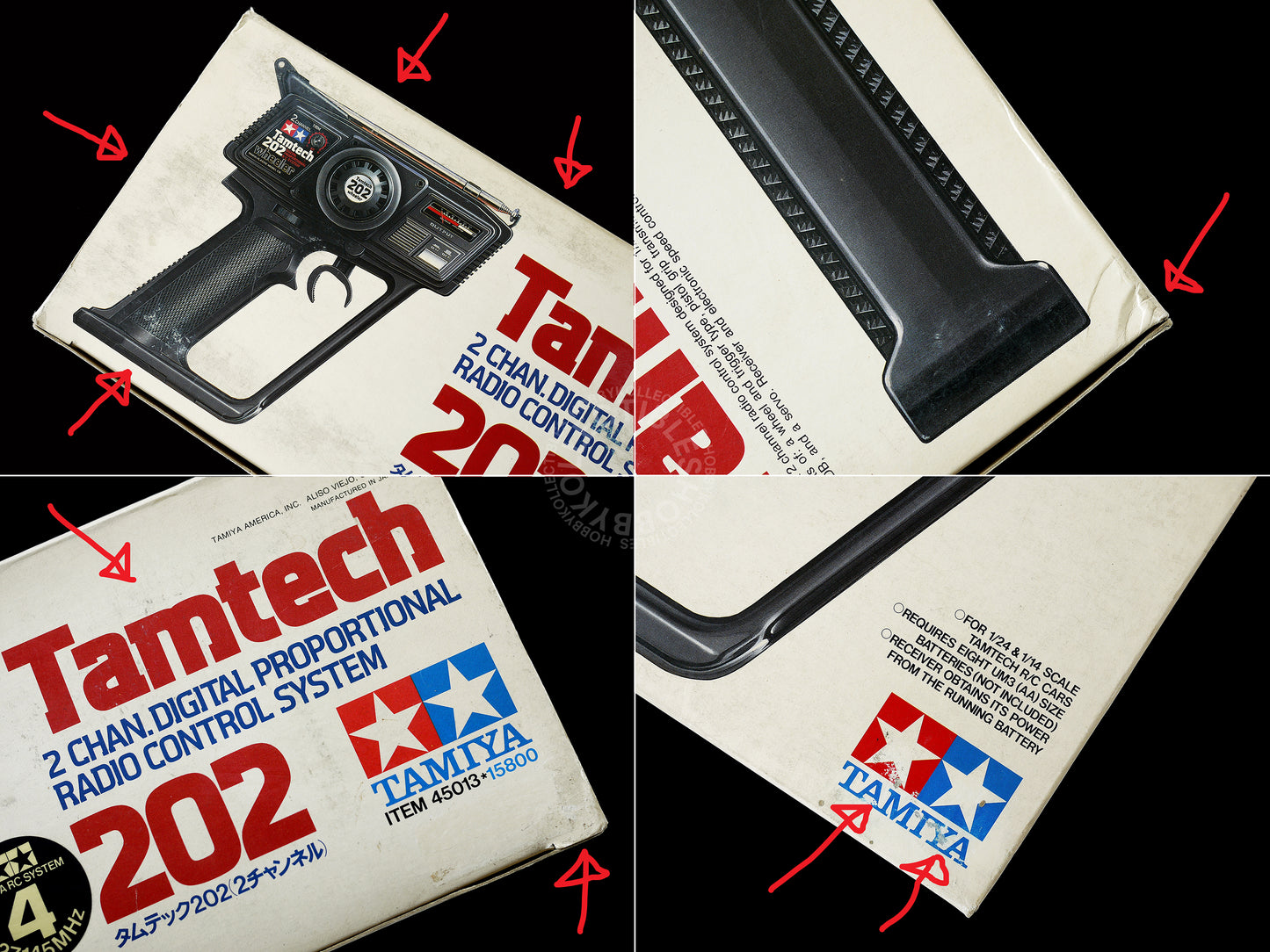 Tamiya Vintage RC Tamtech 2 Chan. Digital Proportional Radio Control Sytem #45013