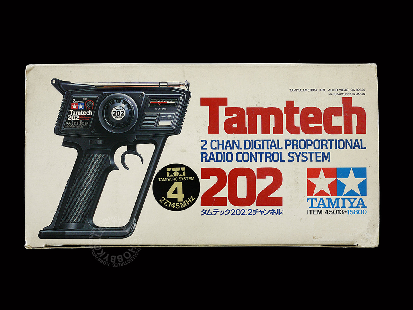Tamiya Vintage RC Tamtech 2 Chan. Digital Proportional Radio Control Sytem #45013