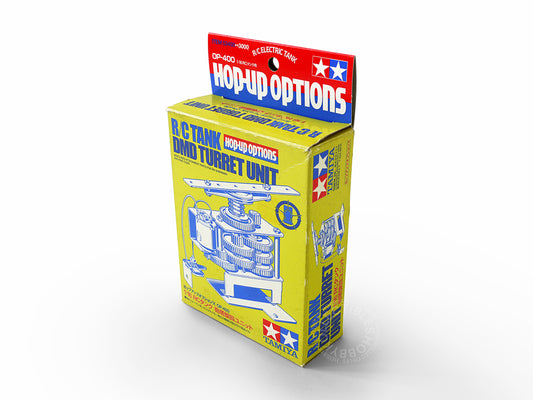 Tamiya Vintage RC Part Tank DMD Turret Unit Hop Up Options Model Kit #53400