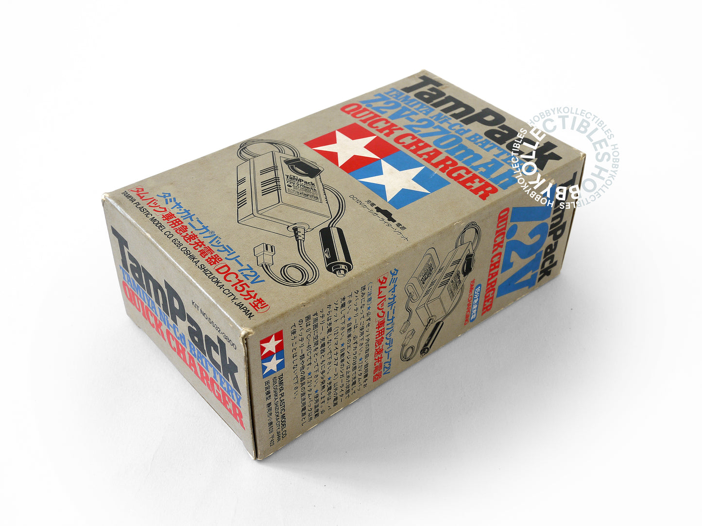 Tamiya Vintage TamPack Ni-Cd Battery 7.2V Quick Charger 5532