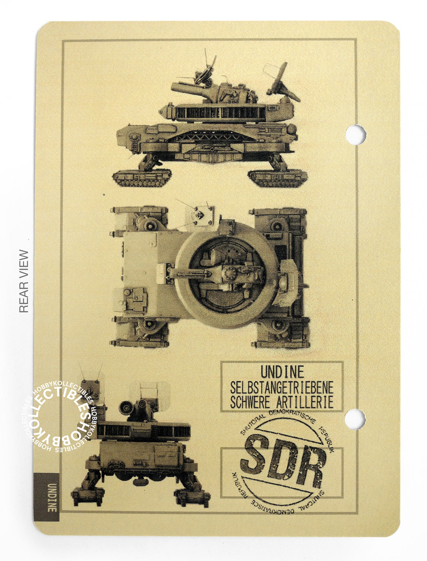 Ma.K Tenbowkissa SF3D 1/220 Undine Mecha Model Kit