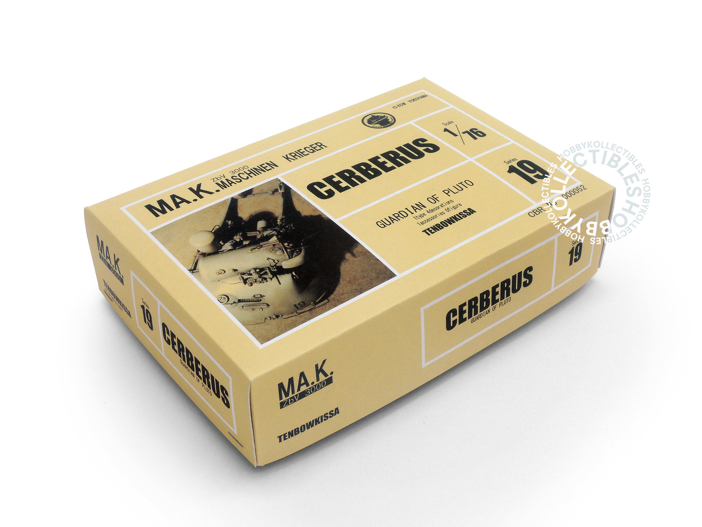 Ma.K Tenbowkissa SF3D 1/76 Cerberus Resin Model Kit