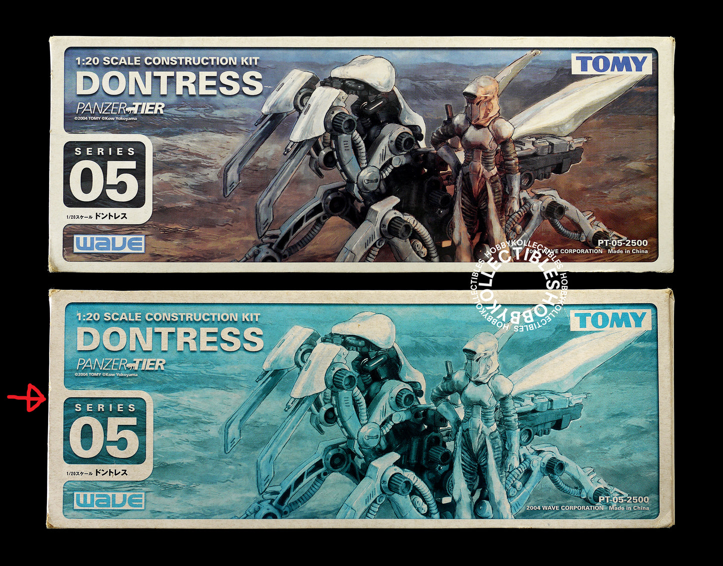 Tomy Wave Ma.K 1/20 Dontress Panzer Tier PT-05 Model Kit