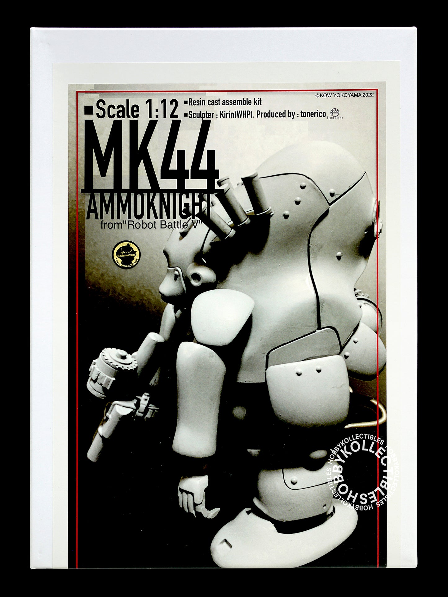 Ma.K Tonerico 1/12 Robot Battle V MK44 AmmoKnight Resin Model Kit(WHP)
