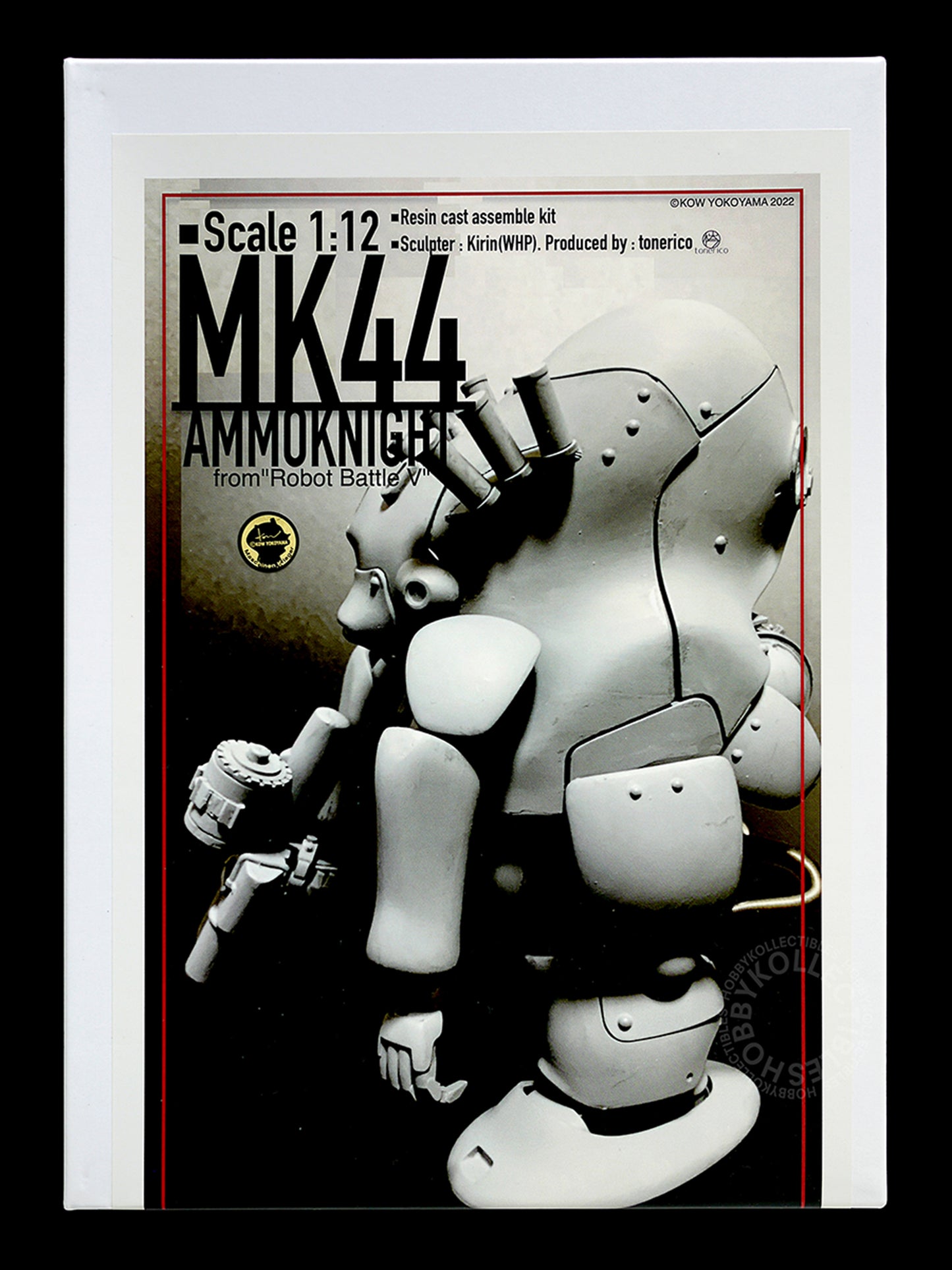 Ma.K Tonerico 1/12 Robot Battle V MK44 AmmoKnight Resin Model Kit(WHP)