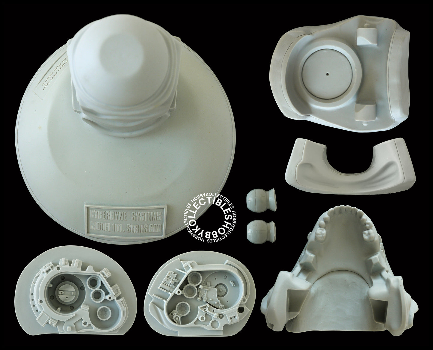 (SOLD) Towa 1/1 Scale Life Size Terminator T-800 Endoskeleton Skull M-1 Vinyl Kit