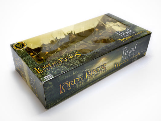 Toy Biz LOTR Lord of the Rings Final Battle of Middle Earth Deluxe Figures Very Dirty (SOLD-AS-IS Item)