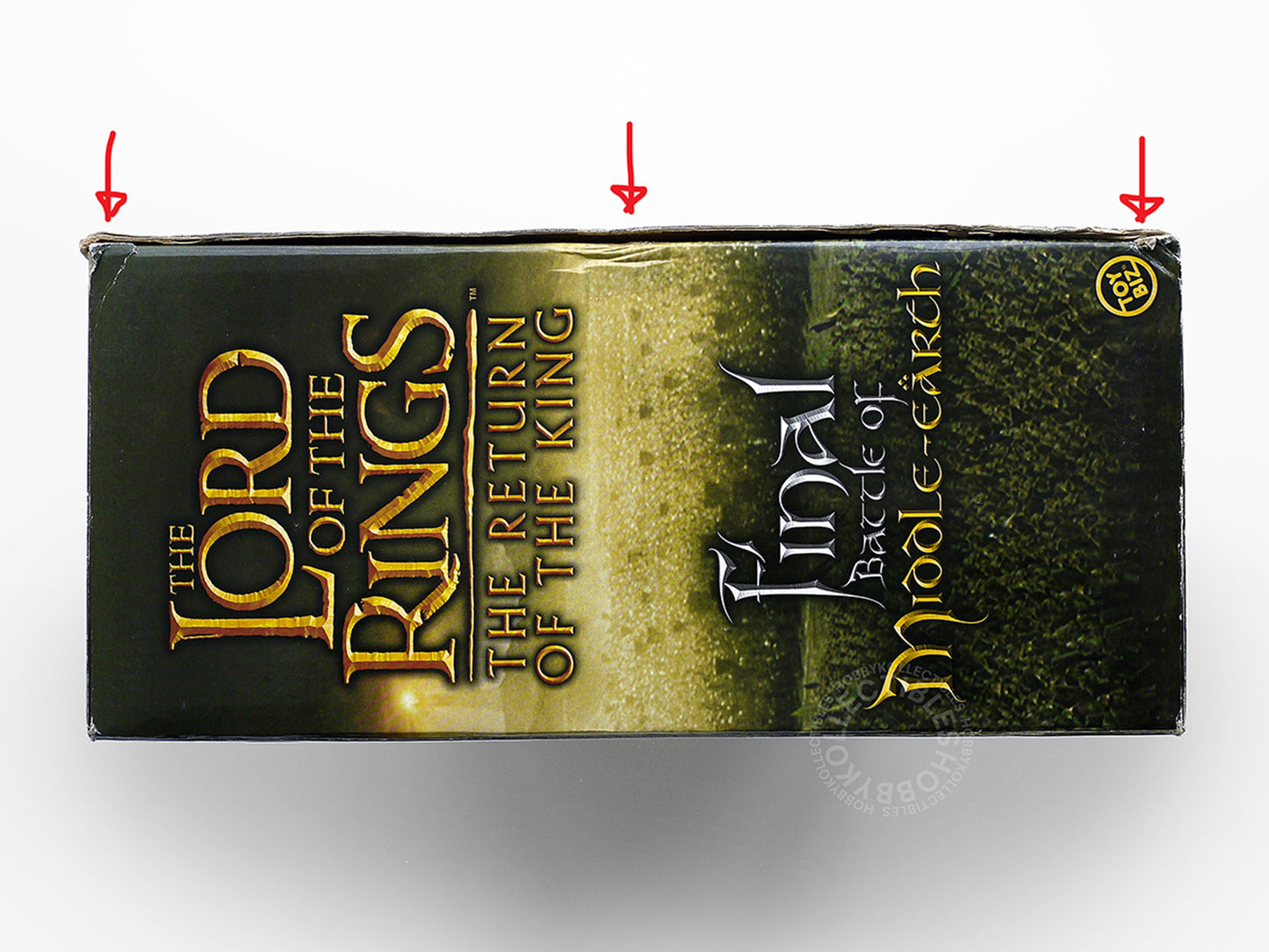 Toy Biz LOTR Lord of the Rings Final Battle of Middle Earth Deluxe Figures Very Dirty (SOLD-AS-IS Item)