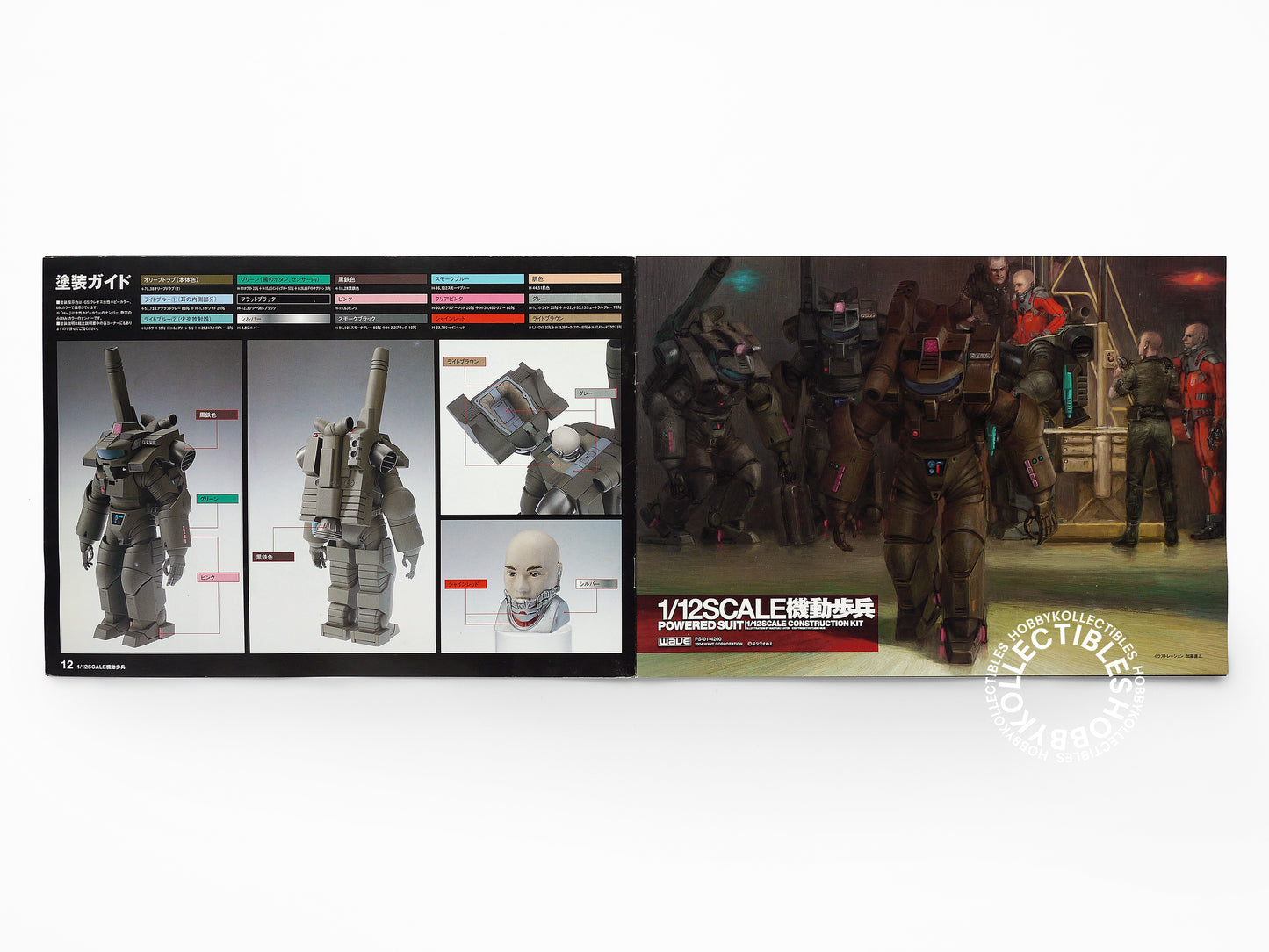 Wave 1/12 Mecha Powered Suit Mobile Infantry Model Kit