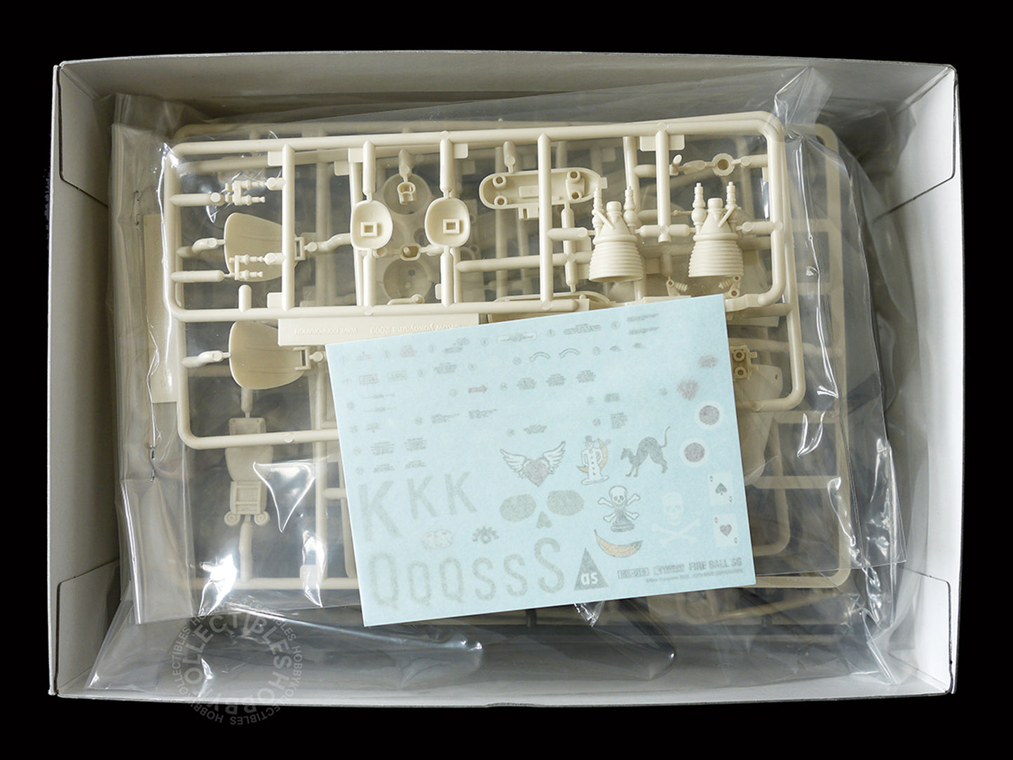 Ma.K Wave SF3D Mecha 1/20 SAFS Space Type Fireball SG Plastic Model Kit