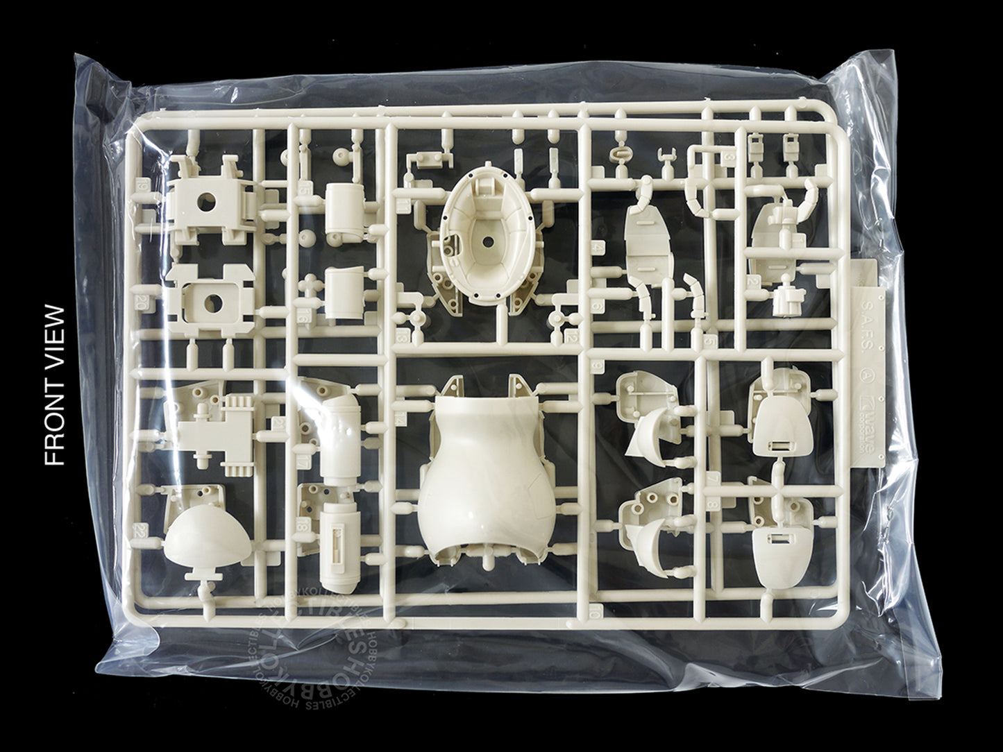Ma.K Wave SF3D Mecha 1/20 SAFS Space Type Fireball SG Plastic Model Kit