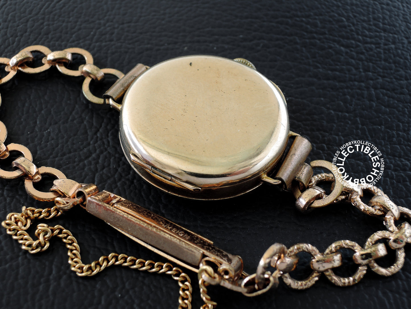 Swiss Vintage J.W. Benson 9K Gold Lever Ladies Wrist Watch