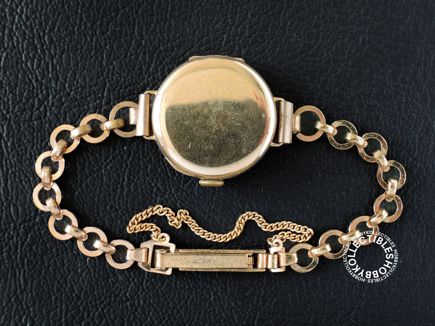 Swiss Vintage J.W. Benson 9K Gold Lever Ladies Wrist Watch
