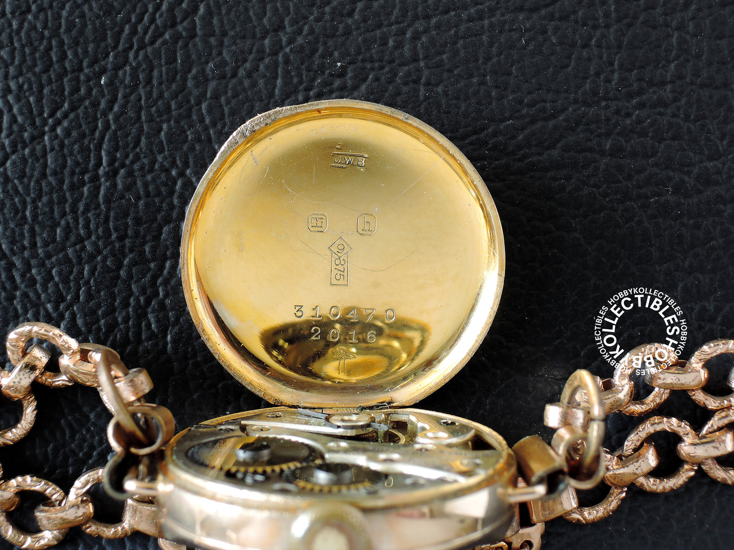 Swiss Vintage J.W. Benson 9K Gold Lever Ladies Wrist Watch