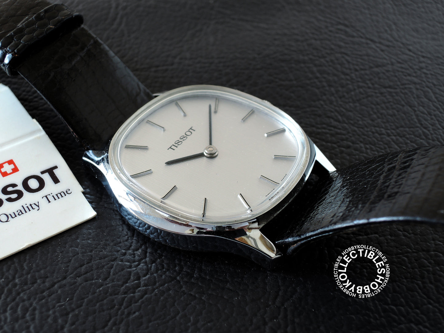 Swiss Tissot Vintage Chromium Plated Wristwatch New Old Stock